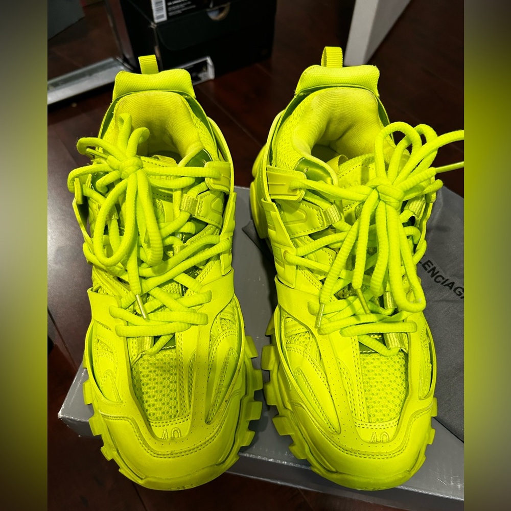 Lime green Balenciagas Runners